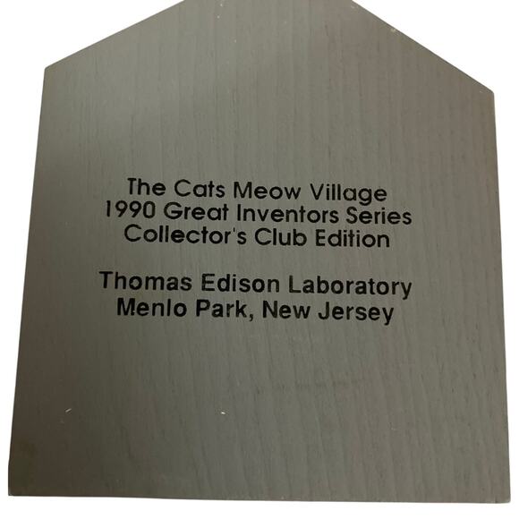 The Cat’s Meow Village 1990 Collector’s Club Series – Lot of 4 Buildings - Picture 7 of 7
